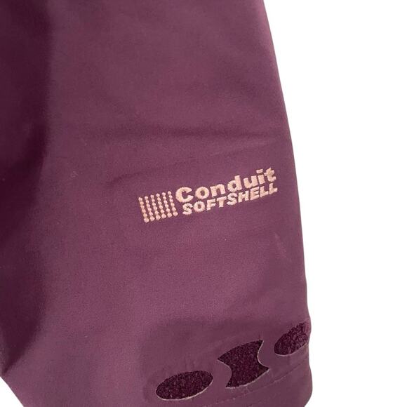 Mountain Hardwear Windstopper Softshell Jacket | Purple Grey Size Small - Picture 8 of 10
